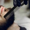 PACKOVE Portable Foldable Comb Keychain and Oval Mirror Fine Tooth Design for Men Grooming Compact Travel Beard Comb Lightweight Pocket Accessory for view 4