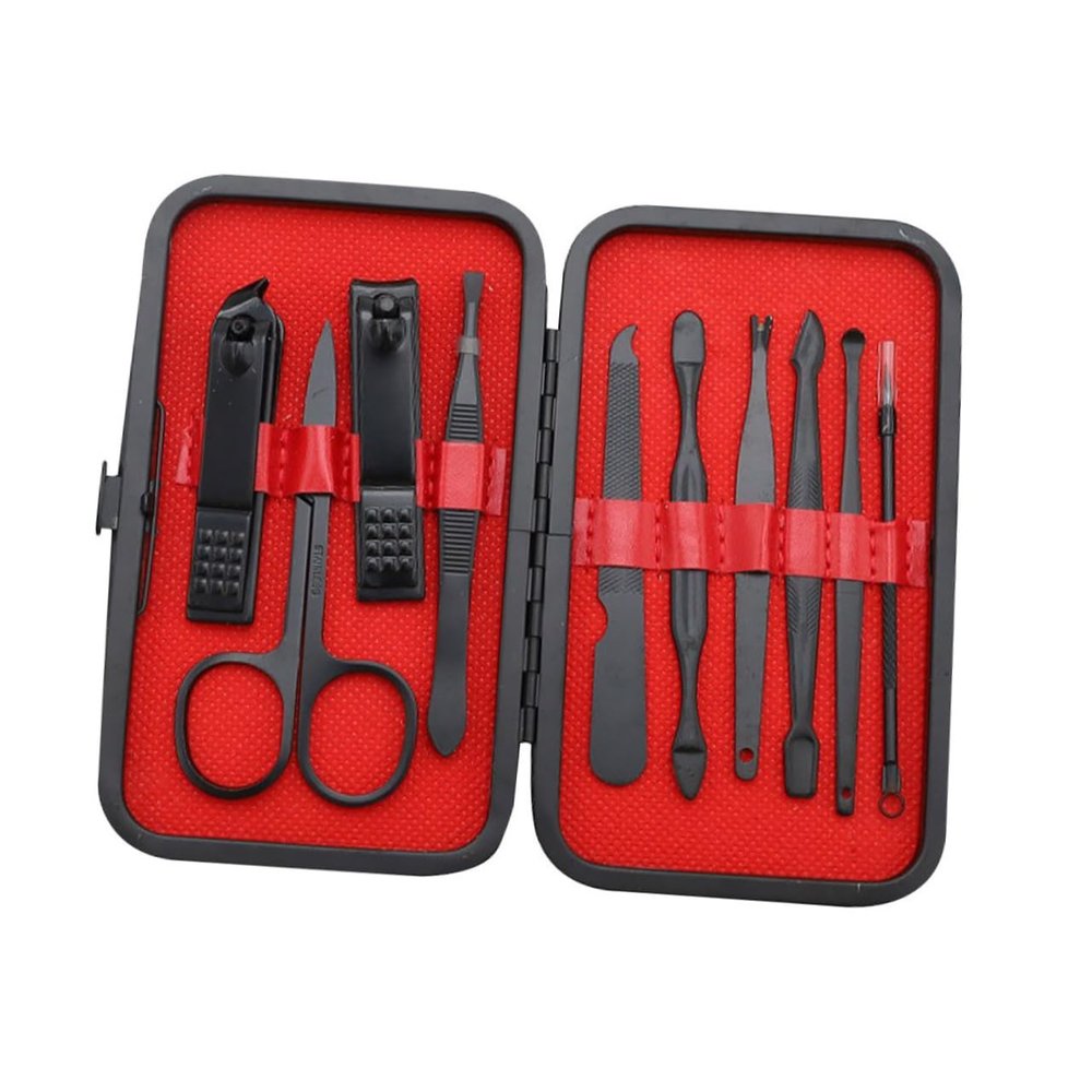 CALLARON 1set Professional Manicure and Pedicure Set Nail Clipper Grooming Tool Kit for Men and Women for Safe Nail Care for Friends and Family