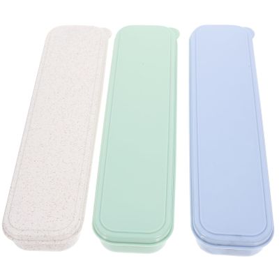 HOODANCOS 6pcs Makeup Brush Organizer Plastic Case Slim Pencil Box Organizer Brush Holder