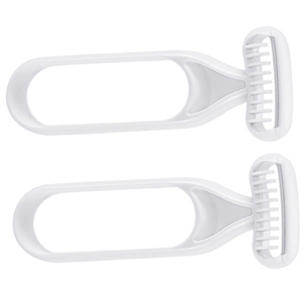 PLAFOPE 2pcs Women's Facial Hair Remover Underarm Shaver Leg Hair Trimmer for Beauty Grooming Tool