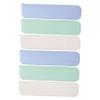 ERINGOGO 6pcs Portable Makeup Brush Organizer Slim Cosmetic Storage Case for Travel Includes Large Sky Blue Light Beige Makeup Brush Protector Storage for Women and Girls view 1