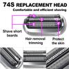74S Series 7 Electric Shaver Replacement Head Compatible with Braun Series 7 Foil Shaver Replacement Heads 7120s, 7125s, 7127cs, 7171cc, 7175cc, 7185cc and 7189cc view 2