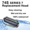 74S Series 7 Electric Shaver Replacement Head Compatible with Braun Series 7 Foil Shaver Replacement Heads 7120s, 7125s, 7127cs, 7171cc, 7175cc, 7185cc and 7189cc view 3
