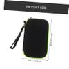 BAZEITFLOW Portable Eva Shaver Storage Bag for Men Electric Razor Case Mesh Pocket Travel Organizer Bag view 2