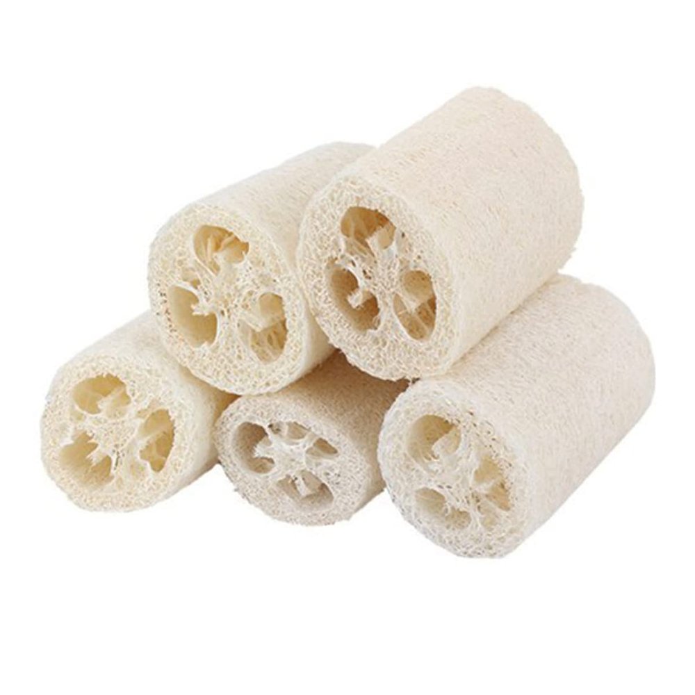 CALLARON Loofah Sponge Scrubber Natural Loofah for Bath Large Sponges for Body Cleaning Exfoliating Bath