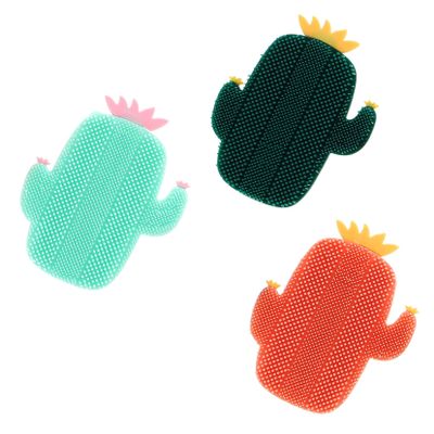 IWOWHERO 3pcs Silicone Facial Brush Exfoliating Scrubber for Gentle Cleansing Ergonomic Design for All Skin Types Comfortable Grip Removes Dead Skin and Unclogs Pores