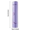 2 in 1 Electric Shaver for Women, 2025 New Bikini Trimmer and Shaver Kit, Electric Razor for Womens Legs Underarm Face, Upgrade Body Hair Trimmer Wet and Dry Use Body Trimmer for Home Travel (PL) view 4