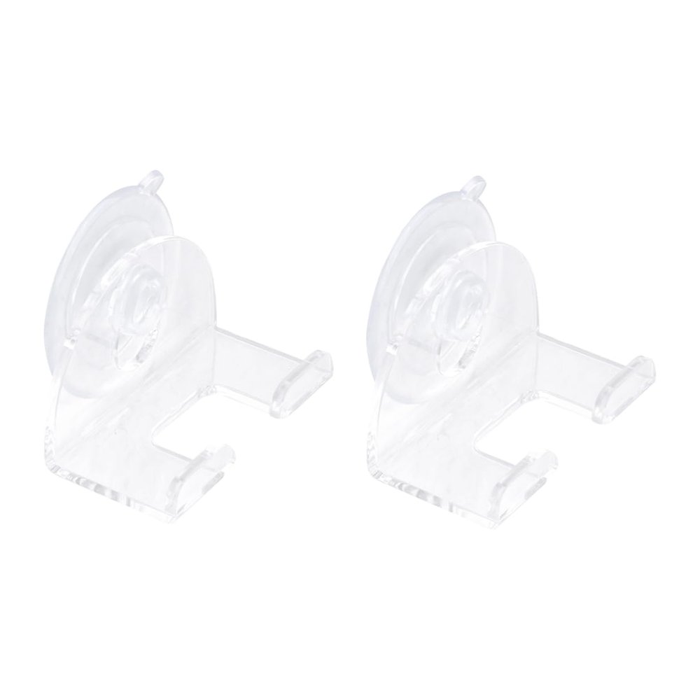 Cabilock 2pcs Razor Holder for Men Suction Cup Razor Rack Shaver Hanger Material Easy Install