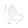 Cabilock 2pcs Razor Holder for Men Suction Cup Razor Rack Shaver Hanger Material Easy Install view 2