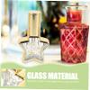 4Pcs 8ml Glass Star Perfume Bottles Refillable Travel Sprayers view 3