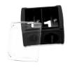 LIFKOME Double Hole Eyebrow Sharpener Small Pencil Sharpener for Lip Liner Eyeliner Pen view 1