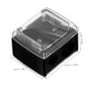 LIFKOME Double Hole Eyebrow Sharpener Small Pencil Sharpener for Lip Liner Eyeliner Pen view 2