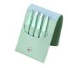 4 Piece Stainless Steel Eyebrow Clippers Set Beauty Tool(Green 4pcs) view 1
