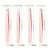 4 Piece Stainless Steel Eyebrow Clippers Set Beauty Tool(Green 4pcs) view 2