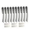 BESTYASH Foldable Eyebrow Trimmer Stainless Steel Razor Women Facial Hair Remover Tool Kit view 1