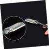 BESTYASH Foldable Eyebrow Trimmer Stainless Steel Razor Women Facial Hair Remover Tool Kit view 3