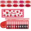 10 Colors Lip Tint Stain Set,Mini Waterproof Korean Liquid Lipstick Lip Gloss Watery Finish Long Lasting Lip Stain Non Sticky Multi-use Lip and Cheek Tint view 1