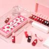 10 Colors Lip Tint Stain Set,Mini Waterproof Korean Liquid Lipstick Lip Gloss Watery Finish Long Lasting Lip Stain Non Sticky Multi-use Lip and Cheek Tint view 3
