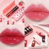 10 Colors Lip Tint Stain Set,Mini Waterproof Korean Liquid Lipstick Lip Gloss Watery Finish Long Lasting Lip Stain Non Sticky Multi-use Lip and Cheek Tint view 4