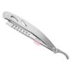 PACKOVE Straight Razors For Men, Stainless Steel Barber Razors Straight Single Edge Razor Kit Beard Shaping Tool Mens Barber Razors for Shaving view 1