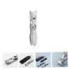 BIUDECO Multi-Function Stainless Steel Nail Cutter Ergonomic Design Toenail Clipper for Easy Trimming Portable Nail Care Tool for Thick Home Use view 3
