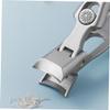 BIUDECO Multi-Function Stainless Steel Nail Cutter Ergonomic Design Toenail Clipper for Easy Trimming Portable Nail Care Tool for Thick Home Use view 4