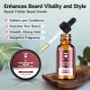 Beard Growth kit & Beard Balm - Beard Growth Kit with 5% Concentration Biotin for Men, Natural Ingredients with Argan Oil, Jojoba Oil and Vitamin (Mystic Hour) view 4