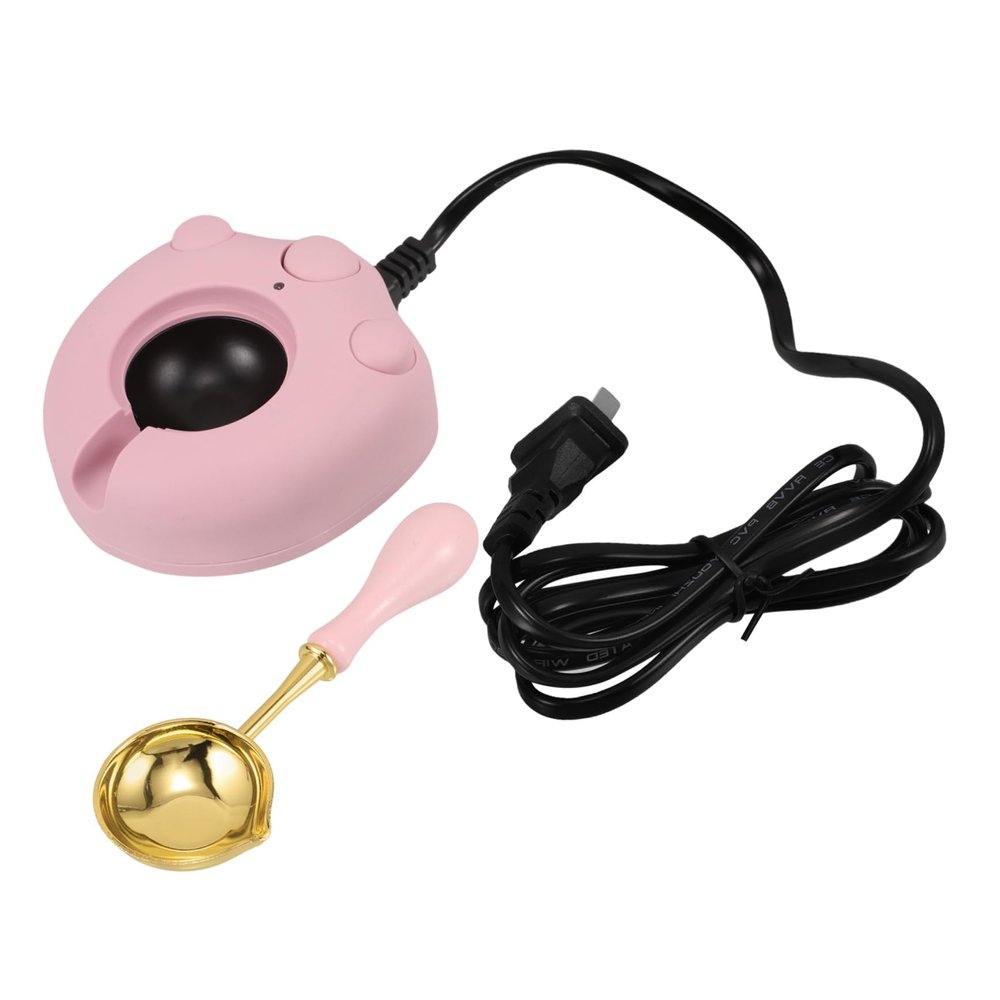 Beatifufu Wax Seal Warmer Spoon for Sealing Wax Melting Electric for Easy Use Precise Temperature Control Safe and Versatile Heating Tool