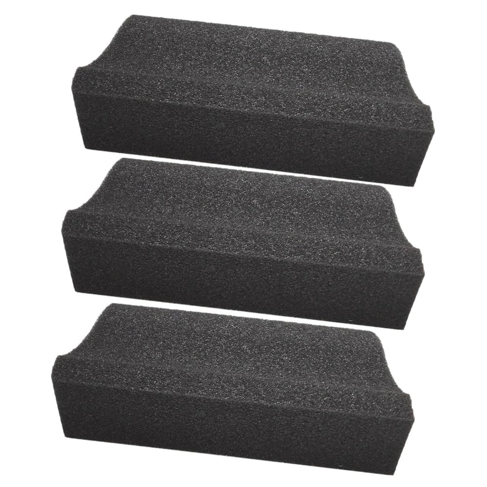 LOORGVEL 3pcs Beard Stroke Brush Hair Sponges Trim Catcher for Men Beard Trimming Kit