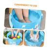 Totority Portable Folding Water Bucket Collapsible Camping Foot Soaking Tub for Outdoor Use Space-Saving Design for Travel Fishing and Emergency Situations view 4