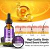 Beard Growth Kit - 5% Concentration Biotin Beard Oil for Men (2 oz) - Natural Mens Beard Oil with Argan Oil, Jojoba Oil and Vitamin, Beard Growth Softener, Moisturizer (Passionate Sunset) view 3