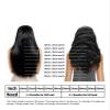 Xuyingst Headband Wig Deep Wave Human Hair Curly Wigs for Women Full Machine 180% Density Natural color 12-20 Inch view 3