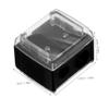 PartyKindom Small Pencil Sharpener for Women Double Hole Eyeliner Lip Liner Sharpener view 2