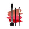 3 Pcs U-Shaped Nose Contour Brush, Sickle Nose Shadow Brow Bone Highlight Makeup Brush for Cream Powder Blush Cosmetics view 1