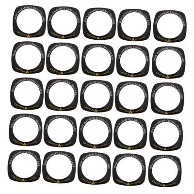 BAZEITFLOW 50pcs Wax Warmer Protective Mats for Hair Removal Stain Resistant Wax Machine Accessory Easy to Install Heater Washer Replacement and Practical