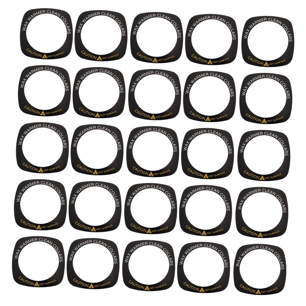 BAZEITFLOW 50pcs Wax Warmer Protective Mats for Hair Removal Stain Resistant Wax Machine Accessory Easy to Install Heater Washer Replacement and Practical