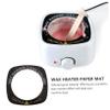 BAZEITFLOW 50pcs Wax Warmer Protective Mats for Hair Removal Stain Resistant Wax Machine Accessory Easy to Install Heater Washer Replacement and Practical view 3