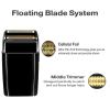 3 Pack Shaver Replacement Foil and Cutters Compatible with BaBylissPRO Double FXFS2 Metal Shaver foil Replacement (Black 3 Pack) view 2
