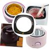 MERRYHAPY 50pcs Wax Warmer Paper Mats Stain Resistant Protection for Wax Heater Easy to Install and Remove Black Daily Replacement view 3