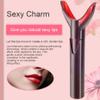 Lip Plumper Device Self-Suction Lip Enhancer Tool Portable Manual Massage Plumper Easy-to-Use Circulation Boosting Line Reducer for Fuller view 4