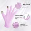 HandLove Premium 100% Cotton Gloves | Moisturizing Gloves for Dry Hands & Eczema | Overnight Sleeping Gloves, Eczema Gloves | Touchscreen Friendly | Baby Pink, 12Pairs view 2