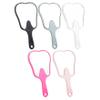 Tooth Mirror 5PCS Tooth Mirror 6.3x3.4'' High Definition Shaped Handheld with Extended Handle Anti-Fall Small Handheld for Makeup view 1