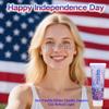 Go Ho 4th of July Outfits for Women&Kids Glitters Makeup,Red White and Blue Face Body Glitter,Fourth of July Accessories,Holographic Patriotic Chunky Glitter Freckles Star for Independence Day view 2