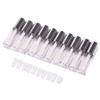 1.2ML Refillable Lip Glloss Tubes Bulk 10-Pack | Empty Mini Lip Balm Containers for DIY, Travel, Cosmetic Samples 4.3cm, Plastic Cosmetic Bottles view 1