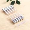 1.2ML Refillable Lip Glloss Tubes Bulk 10-Pack | Empty Mini Lip Balm Containers for DIY, Travel, Cosmetic Samples 4.3cm, Plastic Cosmetic Bottles view 3