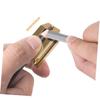 TOGEVAL 1pc Professional Eyebrow Pencil Sharpener Four-Sided Tool for Precision Shaping for Eyeliner and Lip Liner and Convenient Design for Makeup Application view 4