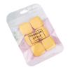 6pcs Soft Square Thumb Makeup Sponges Puff For Stylish Face Cosmetic Easy Application Suitable For Different Skin Type view 1