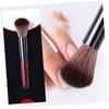 HAKIDZEL Nail Brush Cuticle Remover Gel Polish Remover Dust Collector Makeup Brush Ergonomic Design for Home Professional Use view 2
