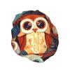 Anime Owl Shower Cap Reusable Waterproof Shower Bonnet for Women Men Elastic Band Bath Hair Hat Double Layered Washable Bath Cap for All Hairstyles, Travel-Friendly view 2