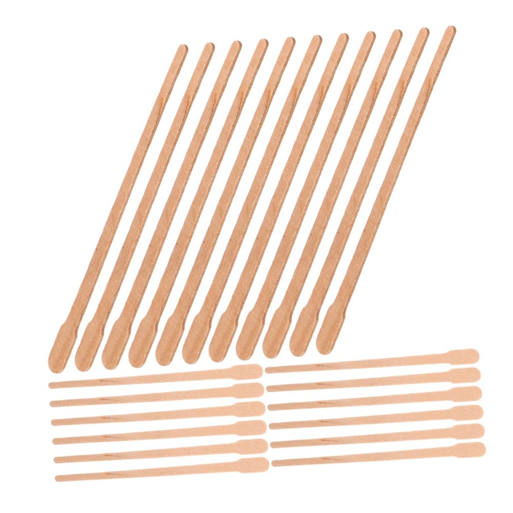 LIFKOME 300pcs Eyebrow Wax Sticks Nose Wax Applicator Sticks Eyebrow Lip Nose Waxing Waxing Accessories Kit